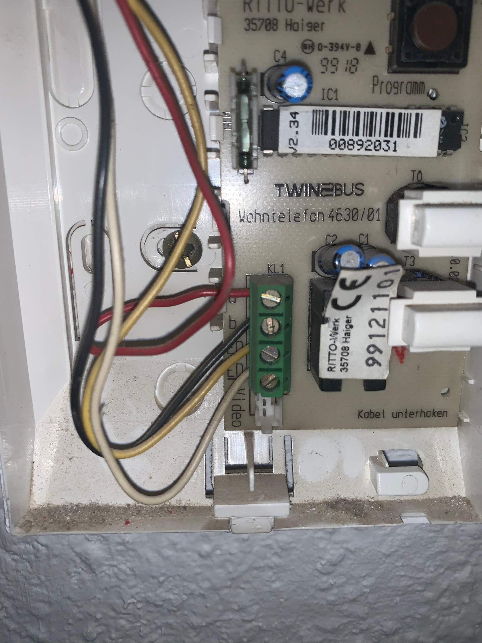 Ritto Wohntelefon anschließen? (Technik, Wohnung, Elektrik)