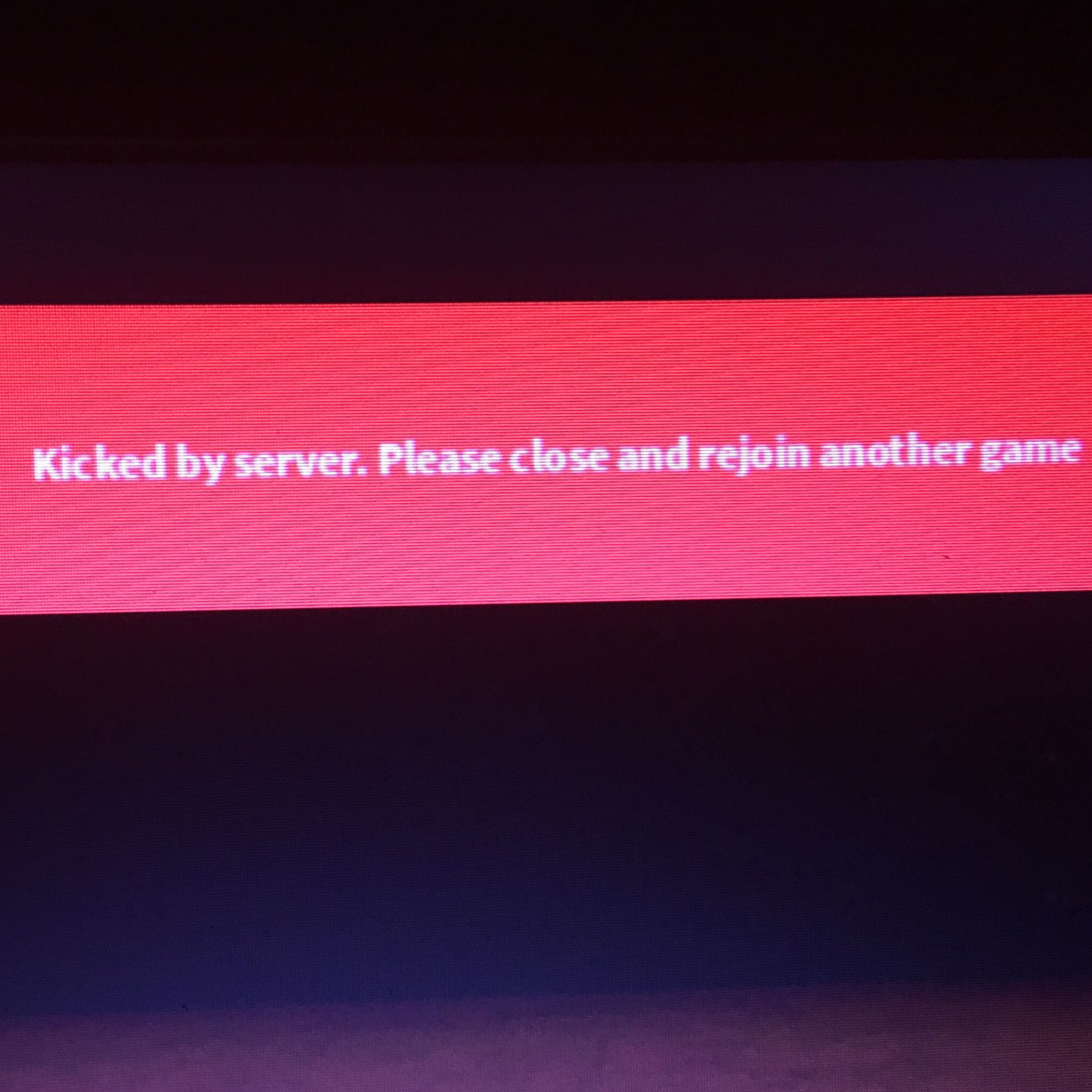 roblox kicked by server please close and rejoin
