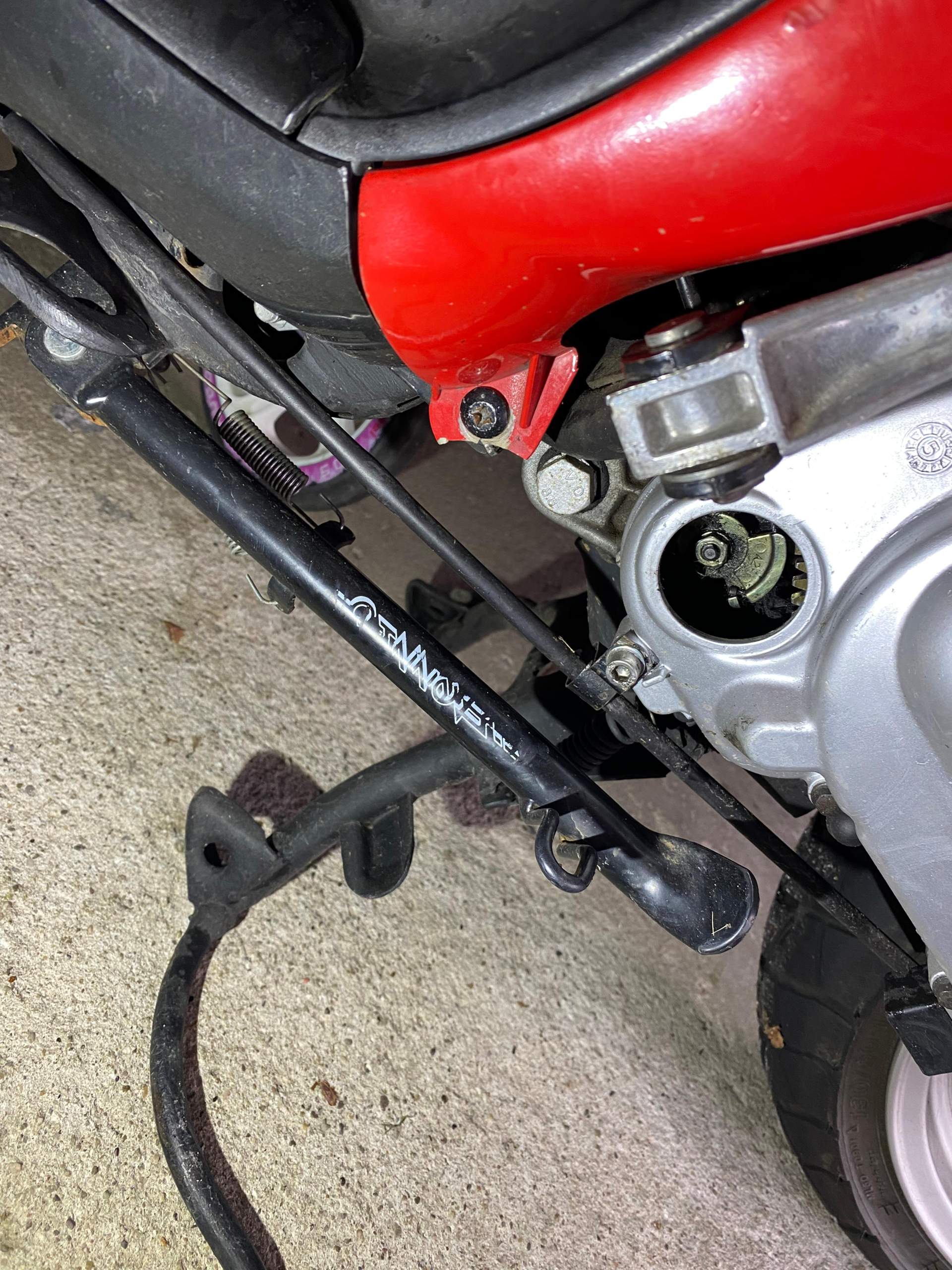 Roller nimmt gibt kein Gas mehr? (Mofa, 50ccm, Auspuff)