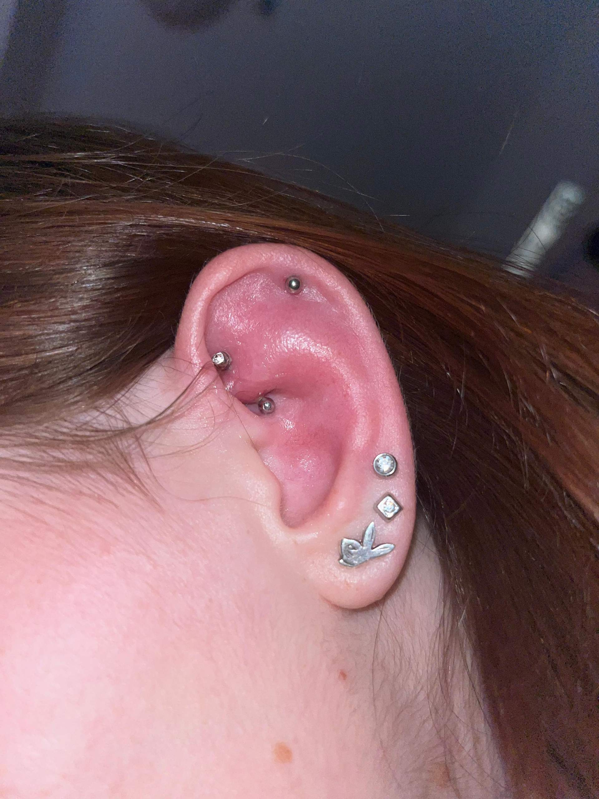 Rook entzündet was tun? (Piercing, Entzündung, Ohrpiercing)