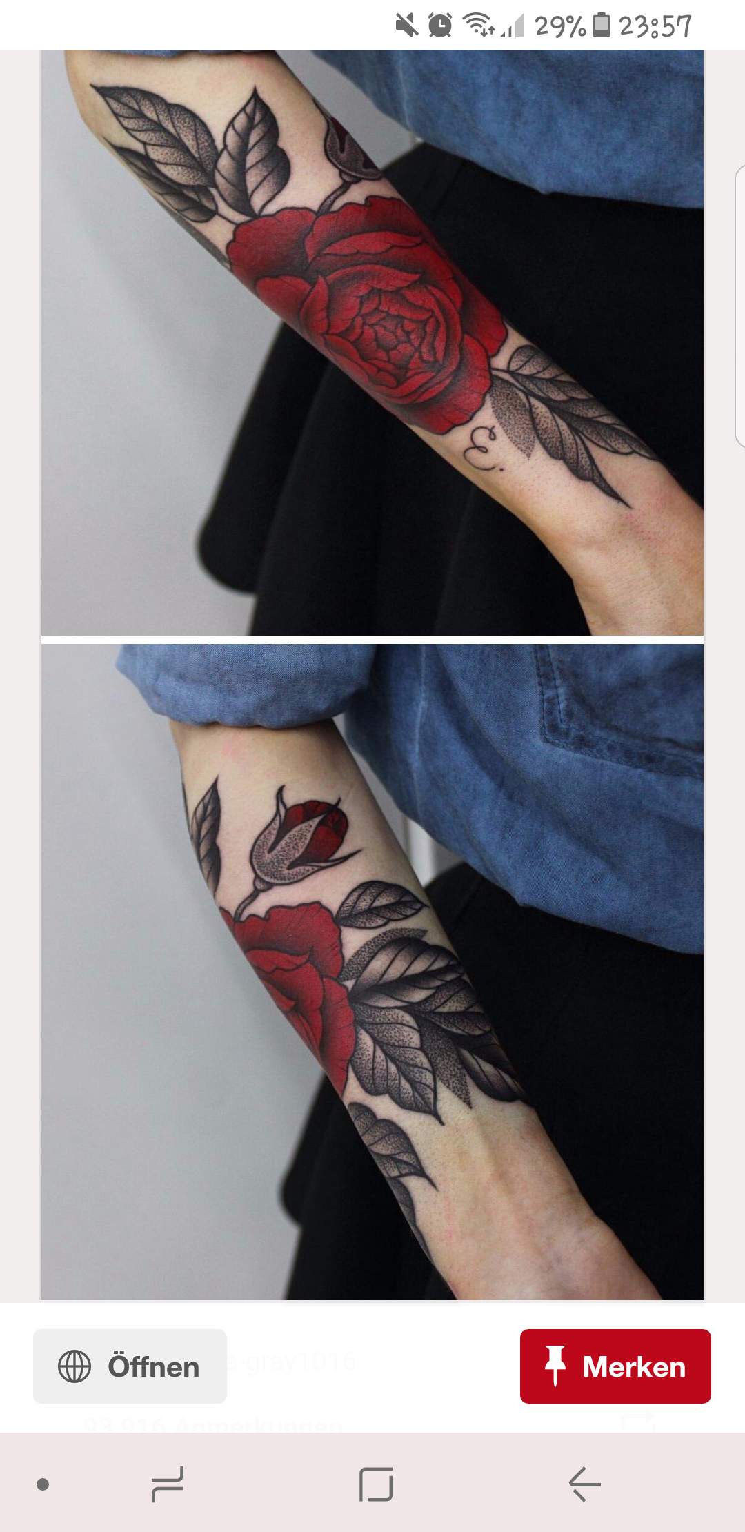 Wie viel wird mich dieses Rosen Tattoo ca. Kosten? (Preis)