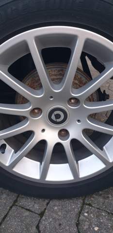 Rost Hinter Der Felge Hinten Auto