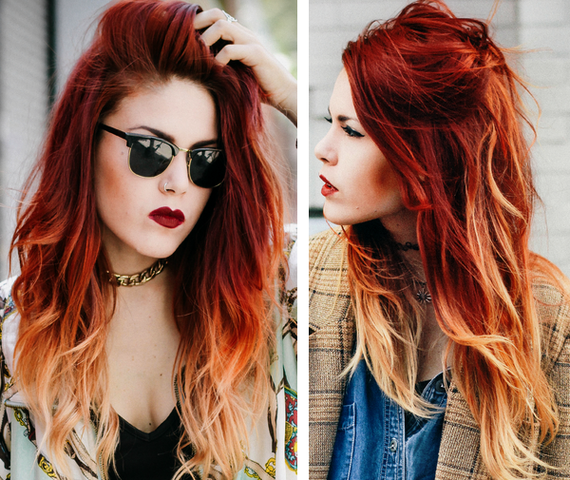 Rote Haare Und Braune Augen Passt Das Rot Braun Veranderung