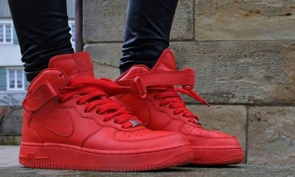 rote nike air force 1