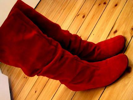 Tanz der Vampire rote Stiefel, so sollen sie nach möglichkeit aussehen - (Mode, Kleidung, Schuhe)