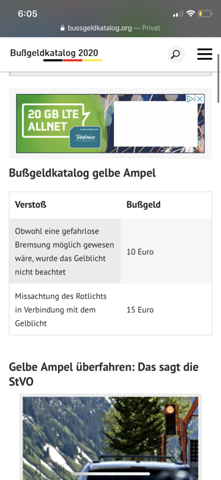 Rotlichtverstoss Oder Gelblicht In Verbindung Mit Rot Welche Strafe Erwartet Mich Auto Und Motorrad Fuhrerschein Fahrschule