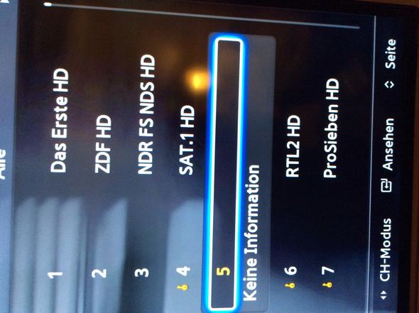 Fehler - (Samsung, Fernseher, Sender)