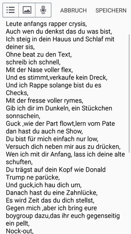 Bild 1 - (Rap, Ryme)
