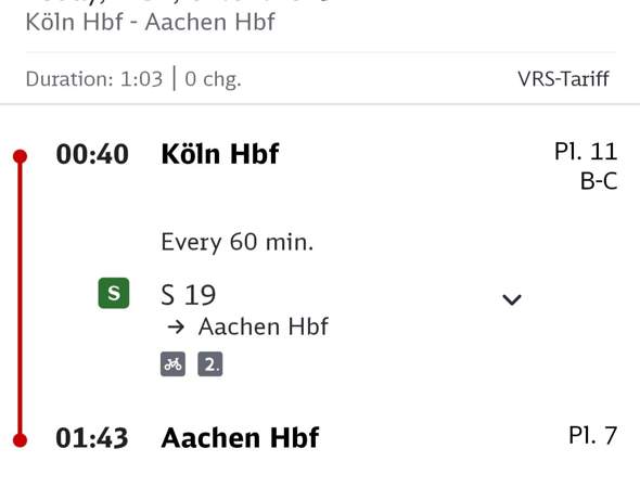 S-Bahn fast so schnell wie RE?