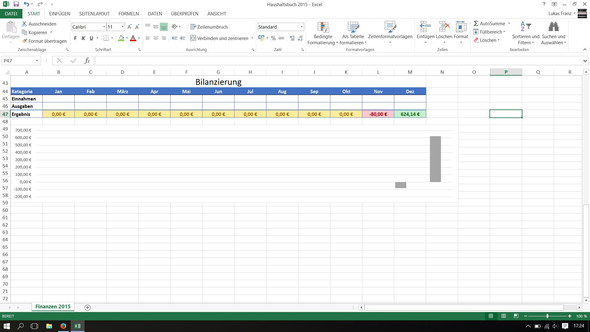 Excel-Säulendiagramm - (Computer, Windows, Windows 10)