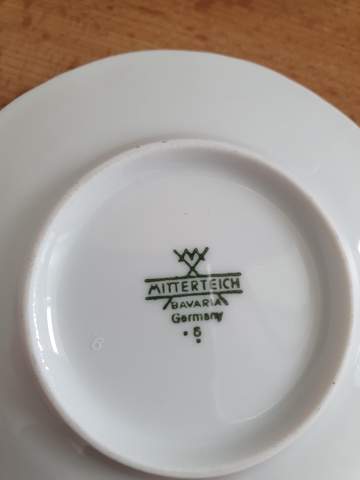 Sammeltasse Mitterteich? (Porzellan, Porzellanmarke, Porzellanstempel)