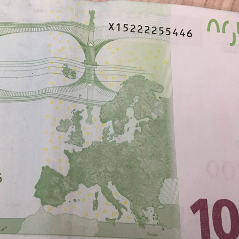 Sammlerwert 100 Euroschein Geld Euro Geldschein