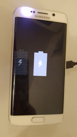 Samsung Galaxy S6 Edge Defekt Startet Nicht Doppelbild Handy Smartphone Android