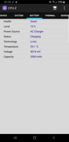 Samsung S9 40 Grad Heiss Handy Akku Samsung Galaxy S9plus
