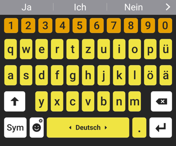 Samsung Tastatur Linke Seite Handy Smartphone