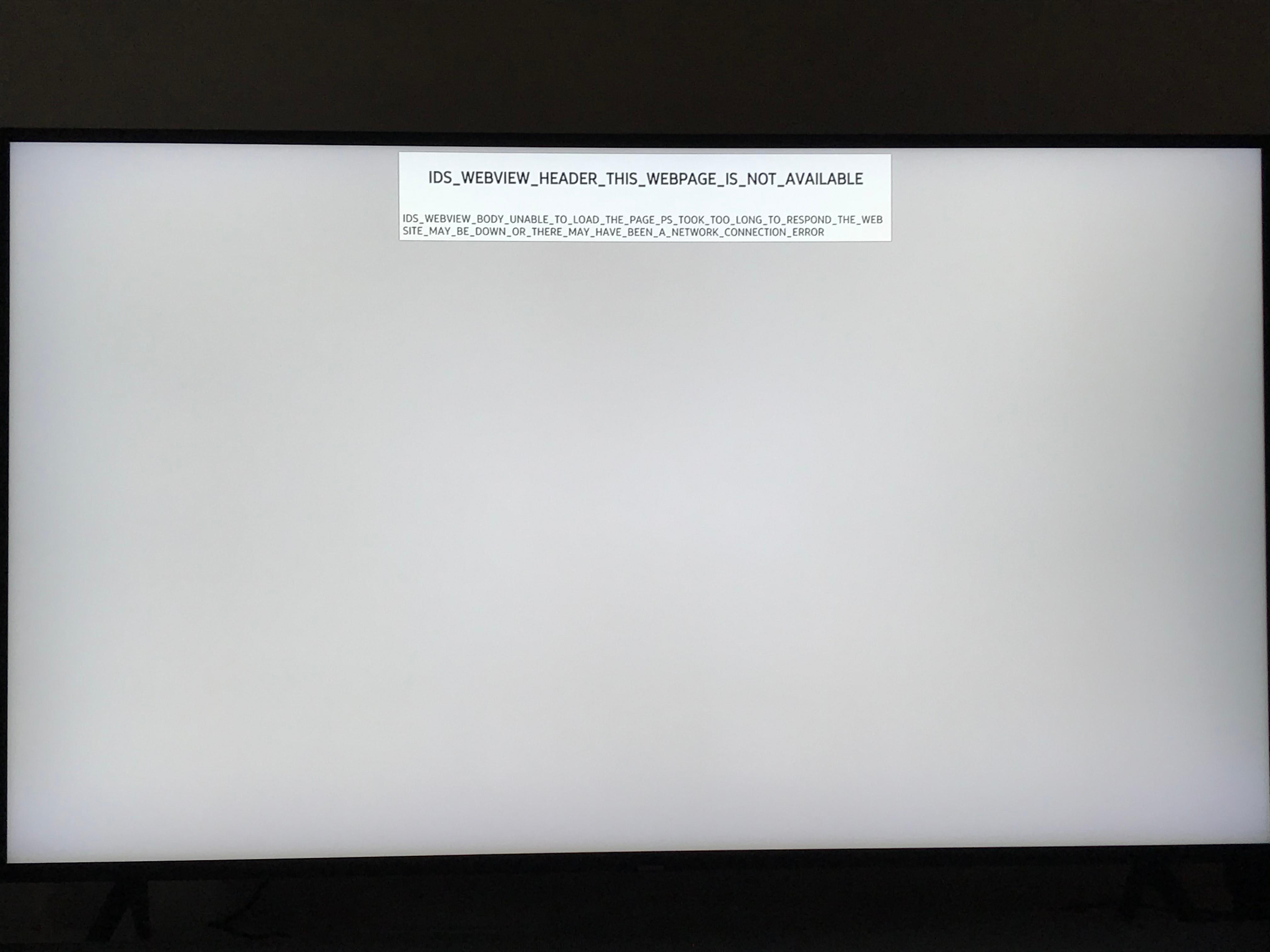 Samsung Tv Internet Browser Geht Nicht