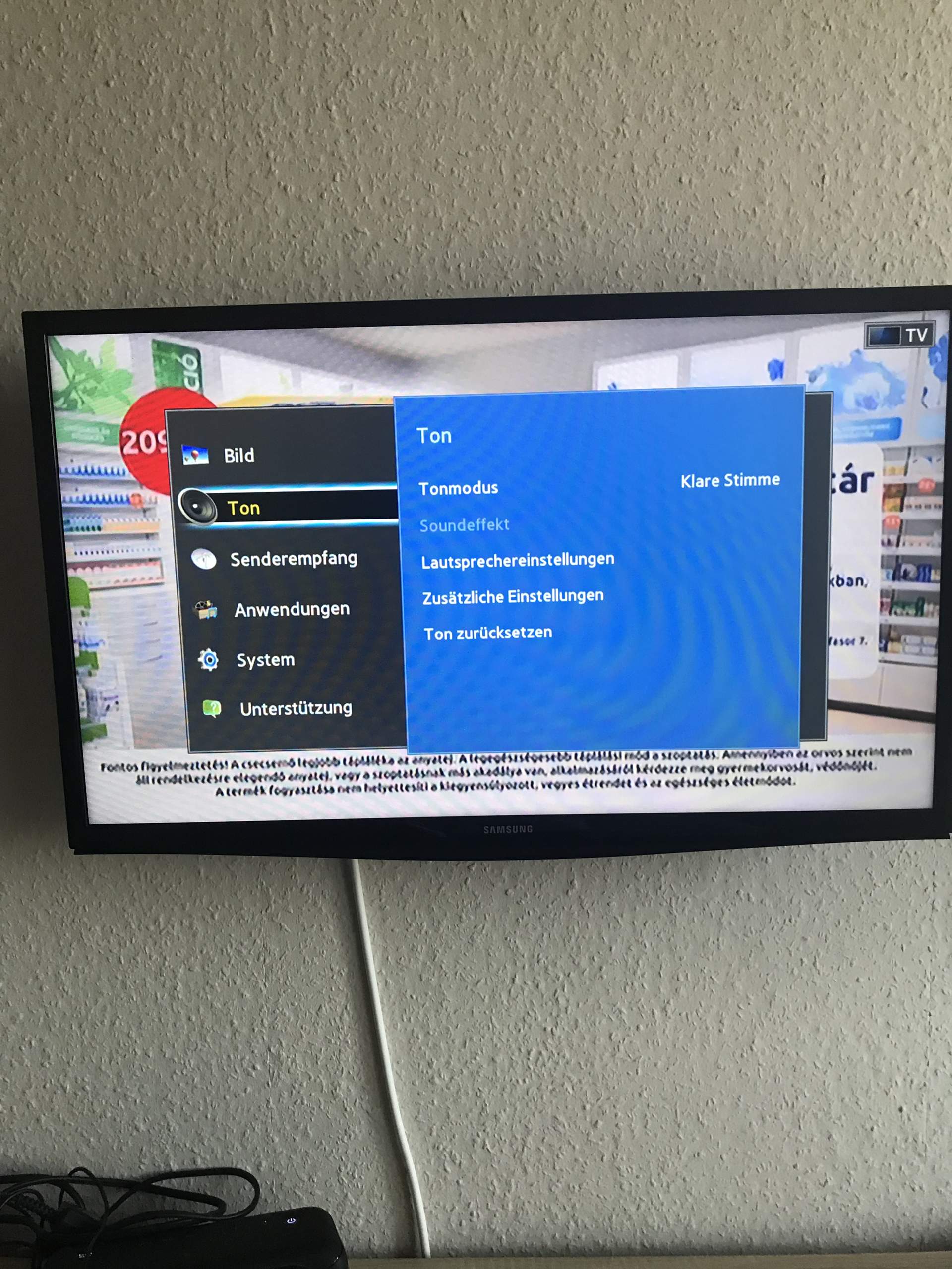 samsung tv mit handy verbinden? Hotel room? (Bluetooth)