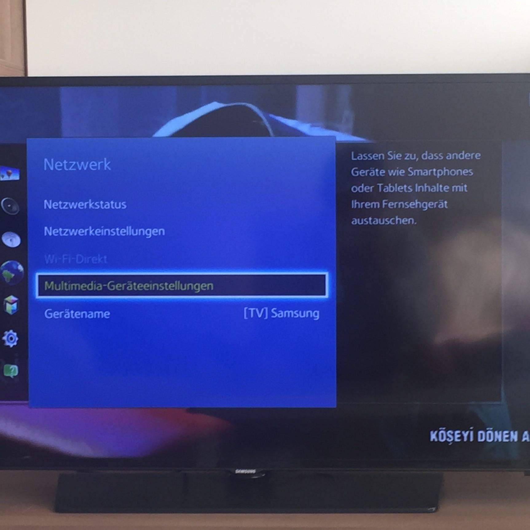 Samsung Tv Series 5 Handy verbinden? iPhone, WLAN)