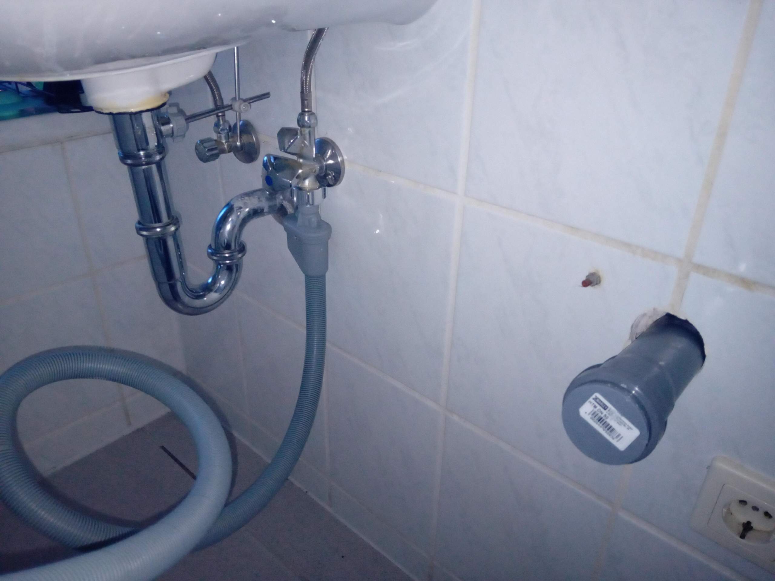 SHENGYIG Waschmaschine Abfluss Adapter - Y-Adapter Für Waschmaschine & Geschirrspüler