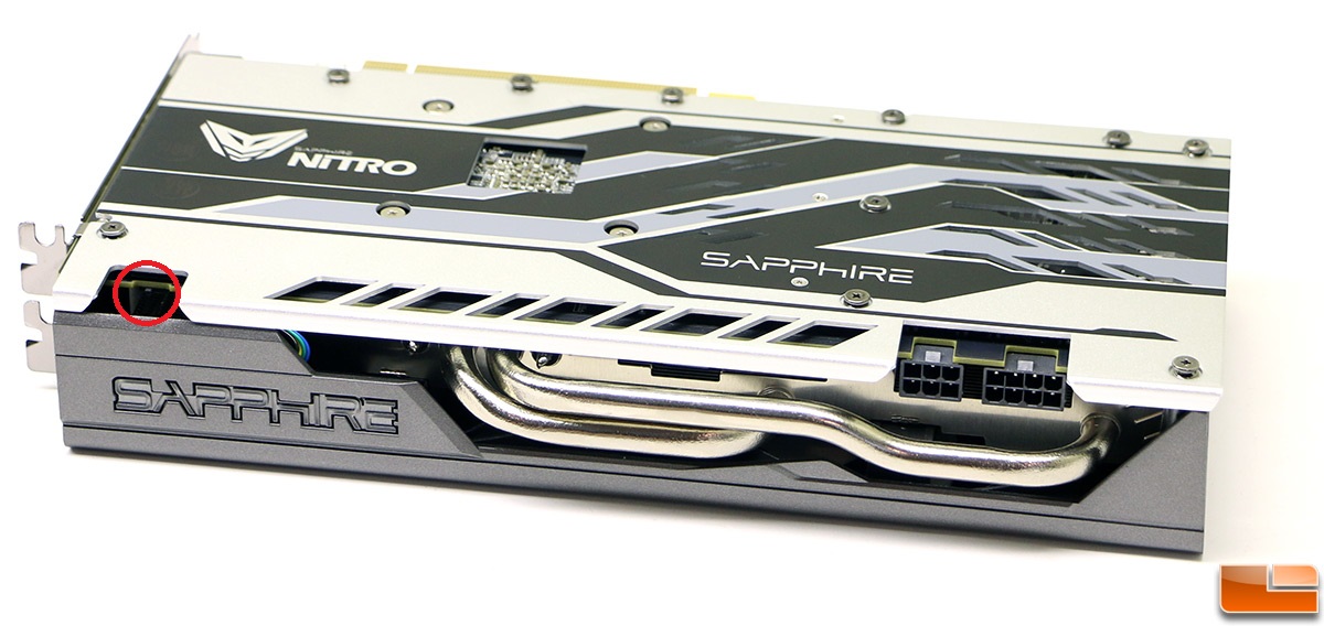 Sapphire Radeon Rx 580 Nitro+ Special Edition Bios Switch