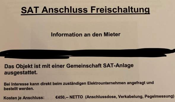 Sat Anschluss Ohne Schussel 450 Kann Das Sein Technik Technologie Fernsehen