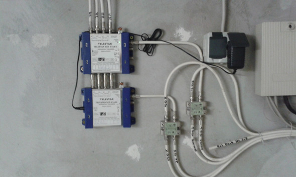 Satelliten Verteilung bzw 2. Receiver anschließen ? (Technik, TV, Fernsehen)