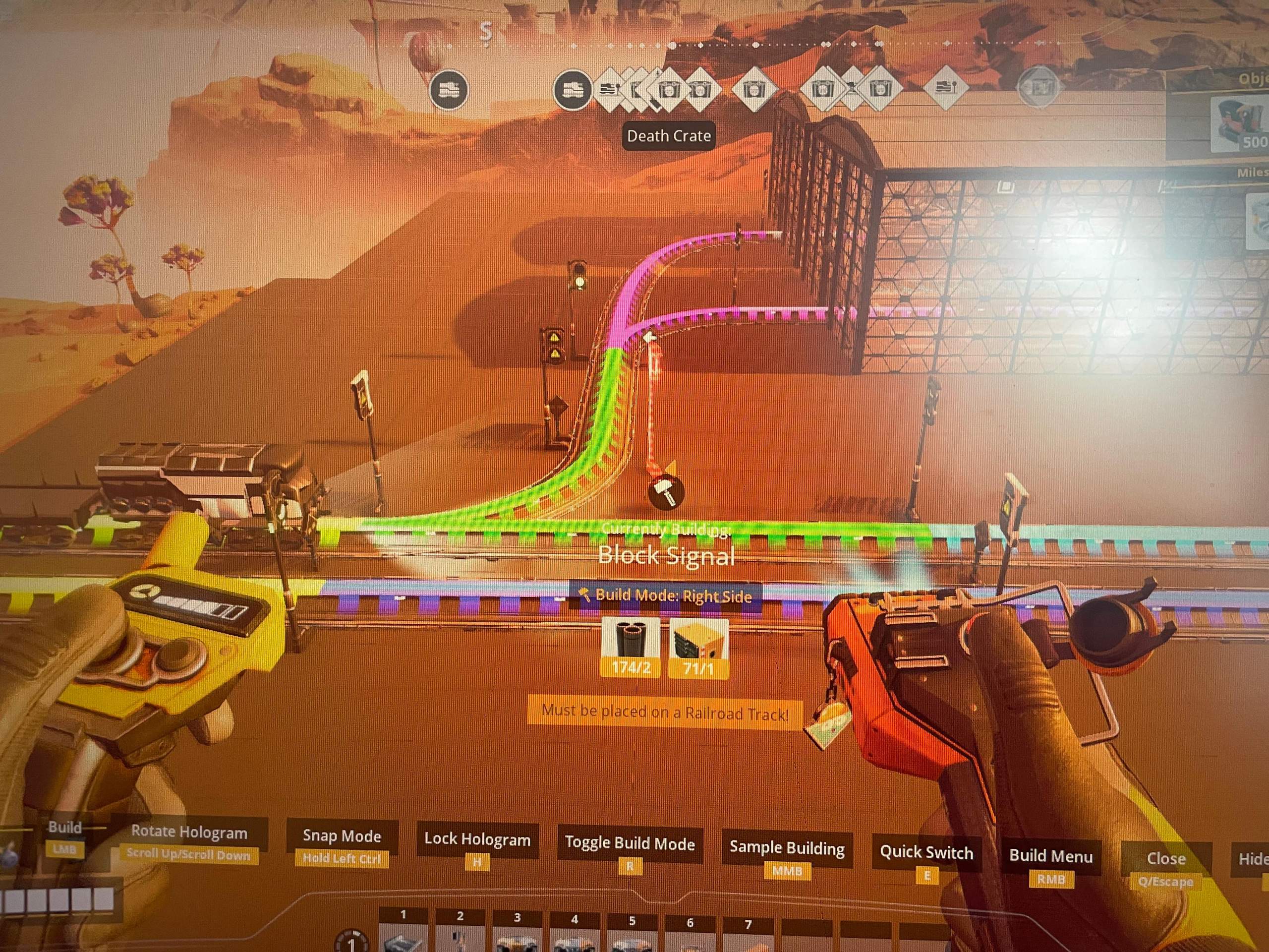 Block Signal Example Satisfactory Satisfactory Block/Path Signal? (Gaming, Factorio)