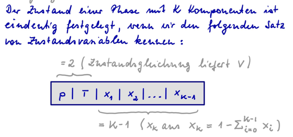 Satz aus Zustandsgleichungen, x?