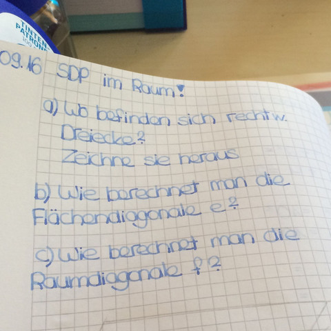Aufgabe - (Mathe)