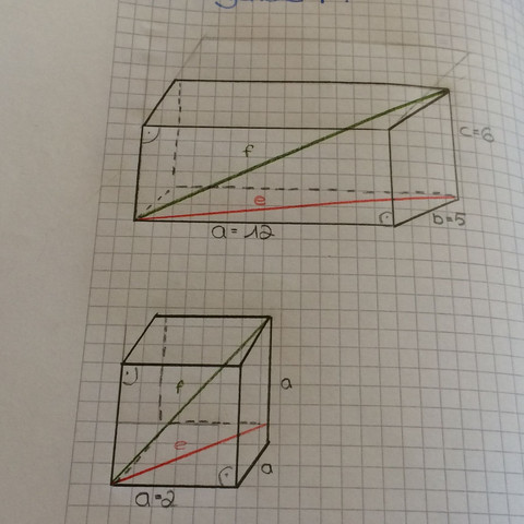 Maßangaben - (Mathe)
