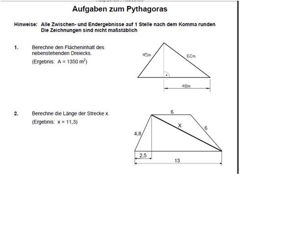 Das sind die Aufgaben - (Mathe, Geometrie)