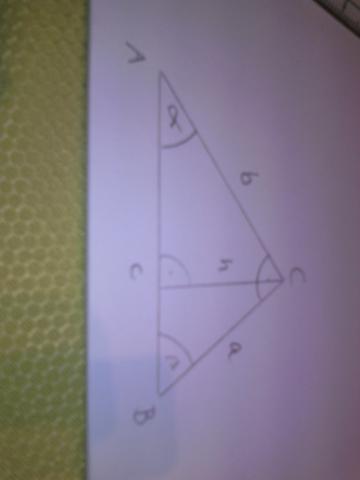 Satz des Pythagoras, wenn nur eine Seite gegeben ist und ein Winkel, wie rechnen?