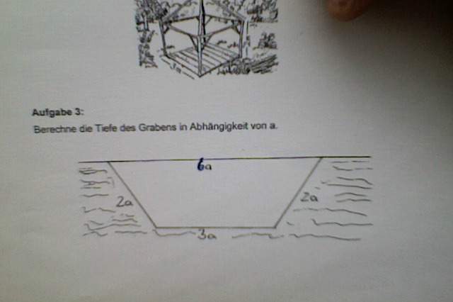 Satz des Pythagoras, wie rechnet man die höhe? (Schule, Mathematik