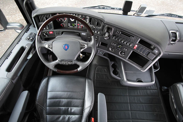 Innenraum ungefähr so - (Simulator, Scania)