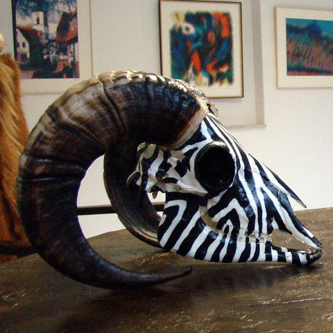 Schadel Mit Acryl Bemalen Was Beachten Kunst Malerei Acrylmalerei