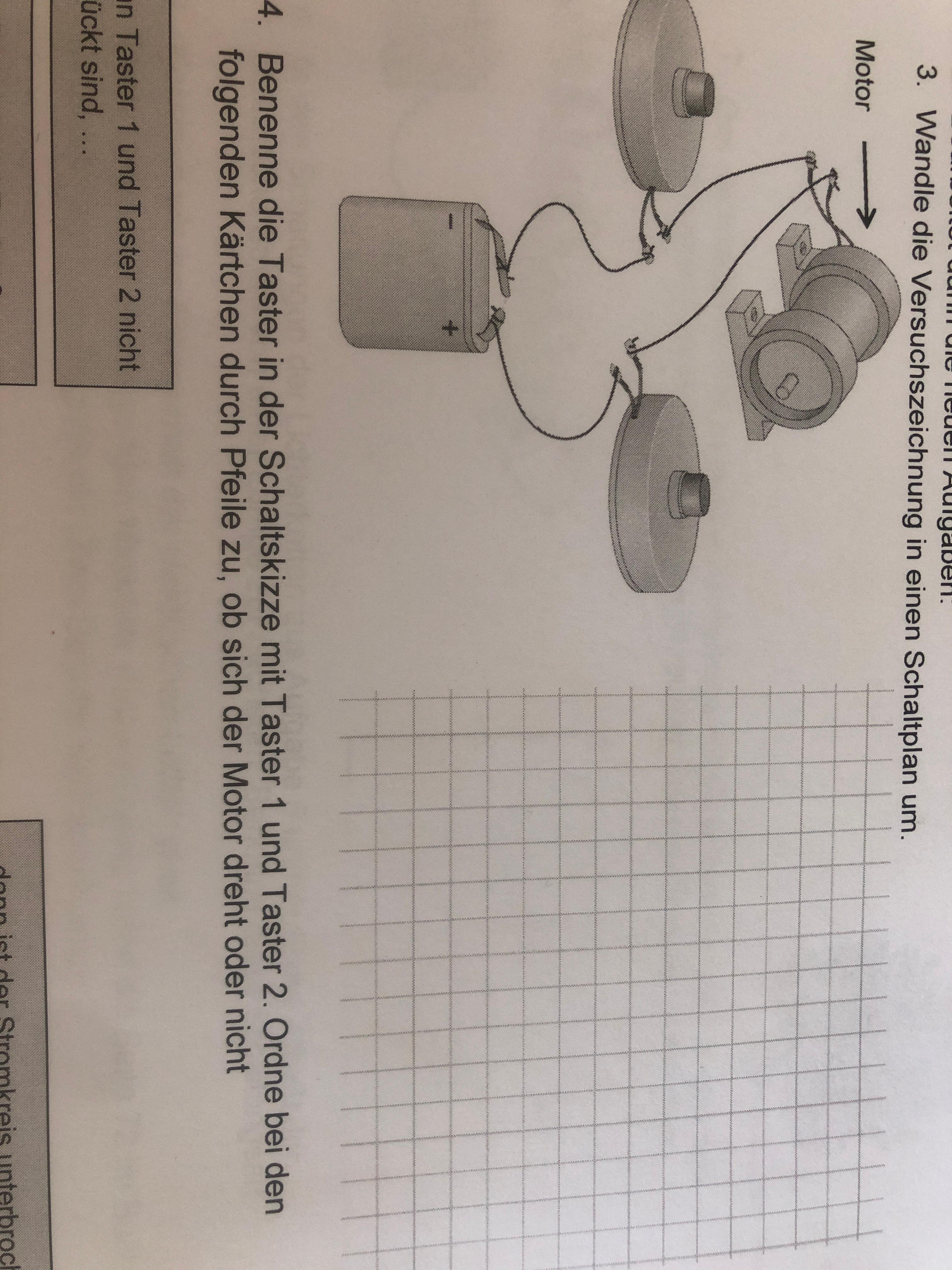 Schaltplan Zeichnen Physik Schule Technik Elektronik