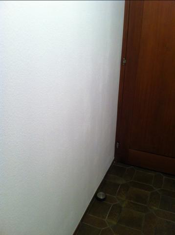 Schatten Beim Wand Streichen Farbe Tapete Rauhfaser