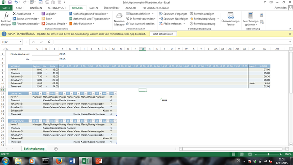 ABbildung 1 - (Arbeit, Microsoft Excel, Unternehmen)