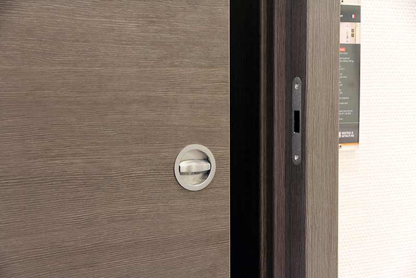 Schiebetur Mit Klinke Und Schloss Gesucht Haus Hausbau Tur