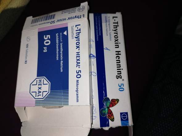 Schilddruse L Thyroxin Marke Hexal Und Henning Gesundheit Und Medizin Schilddruse L Thyroxin Marke Hexal Und Henning Gesundheit Und Medizin