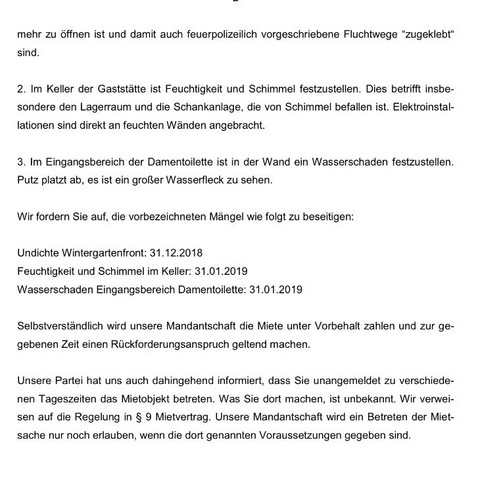 Sonderkündigungsrecht mietvertrag schimmel Sonderkündigungsrecht mietvertrag schimmel