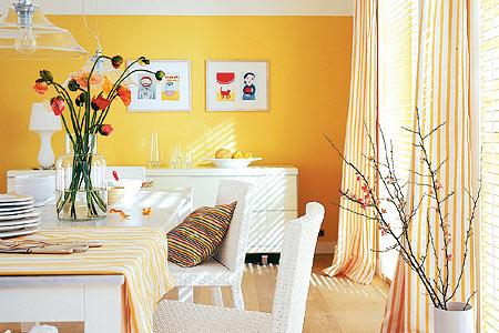 Schlafzimmer - passt gelb zur grauen Wand? (Farbe, wohnen, Wandfarbe)