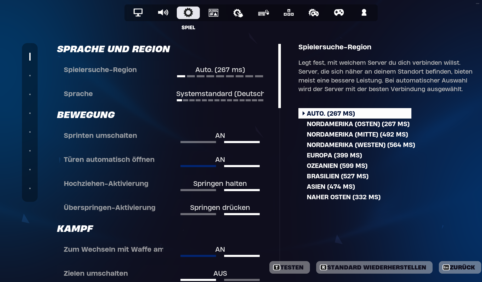 Schlechter Ping in Fortnite trotz gutem seit Update? LAN,