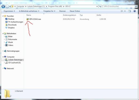 Schloss-Symbol bei GPU-Z - (Computer, Windows 7, Rechte)