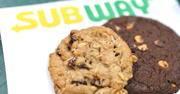 Schmecken euch die Cookies 🍪 von Subway?
