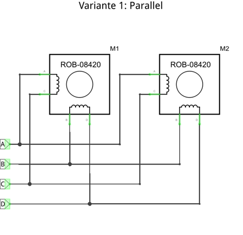 Schrittmotoren Parallel schalten für MPCNC? (Computer, Technik