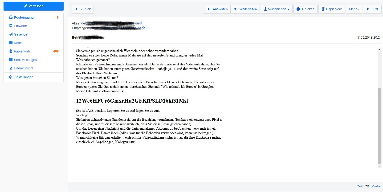 Schul-Email gehackt und Drohmails erhalten? Hilfe dringend!? (Computer