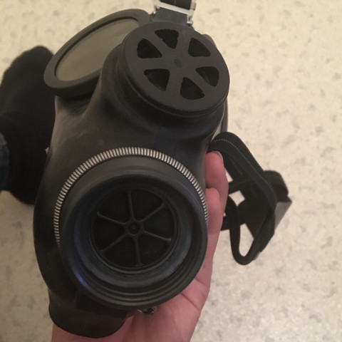 Anschluss für den Filter  - (Army, gasmaske, schutzmaske)