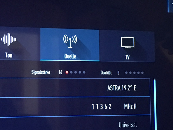 schwaches Sat-Signal? (TV, Fernseher, Satellit)