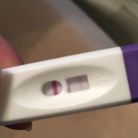 Hier der Test mit der Leichten Linie🤔 - (Schwangerschaftstest)